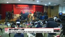 Row still ongoing one year after Korea implements anti graft law