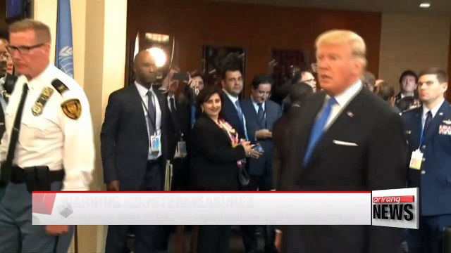 N. Korea-U.S. war of words continue as N. Korea's FM accuses Trump of declaring war on Pyongayng