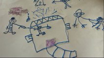 Drawings by Rohingya refugee children reveal the horrific experiences they’ve suffered