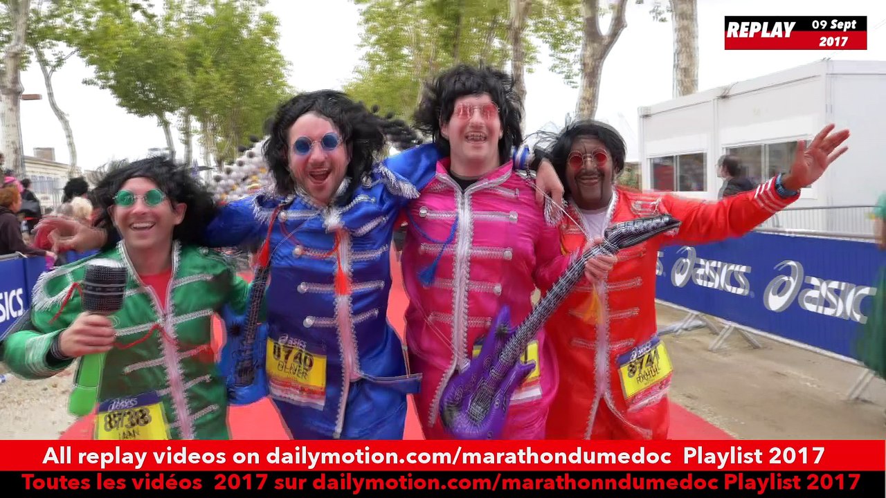 Replay arrivée 1 Marathon du medoc 2017 / Repla...