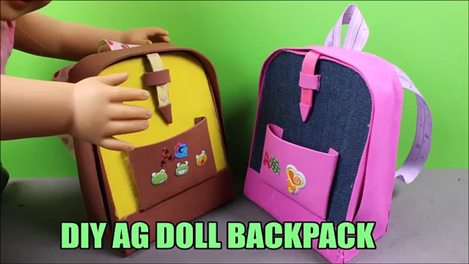 ag doll backpack