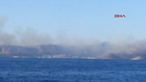 Meis Adası'nda Yangın