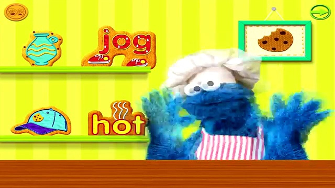 Seasame Street Alphabet Kitchen App - Cookie Monster & Elmo - Educational Kids Games