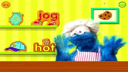 Seasame Street Alphabet Kitchen App - Cookie Monster & Elmo - Educational Kids Games
