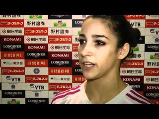 Alexandra Raisman - After Podium Training - 2011 World Championships