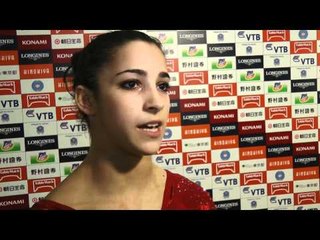 Alexandra Raisman - After Prelims - 2011 World Championships
