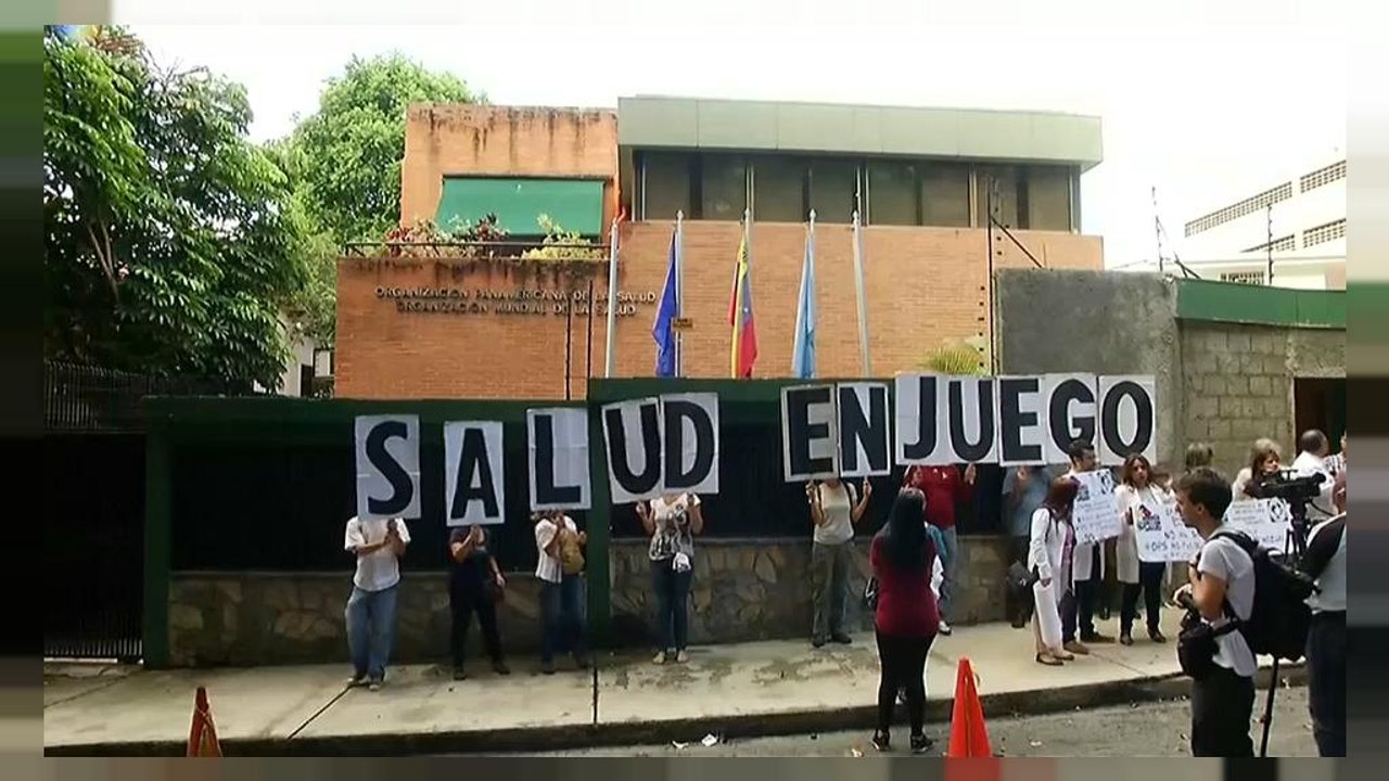 Ärzte-Protest in Caracas: 'Menschen essen Müll'