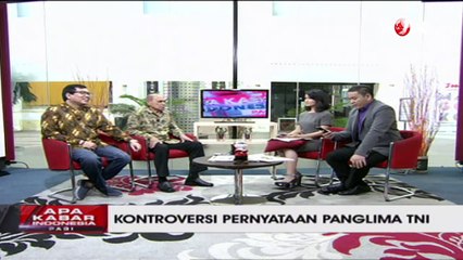Apa Kabar Indonesia Pagi - "Kontroversi Pernyataan Panglima TNI" [Part 2]