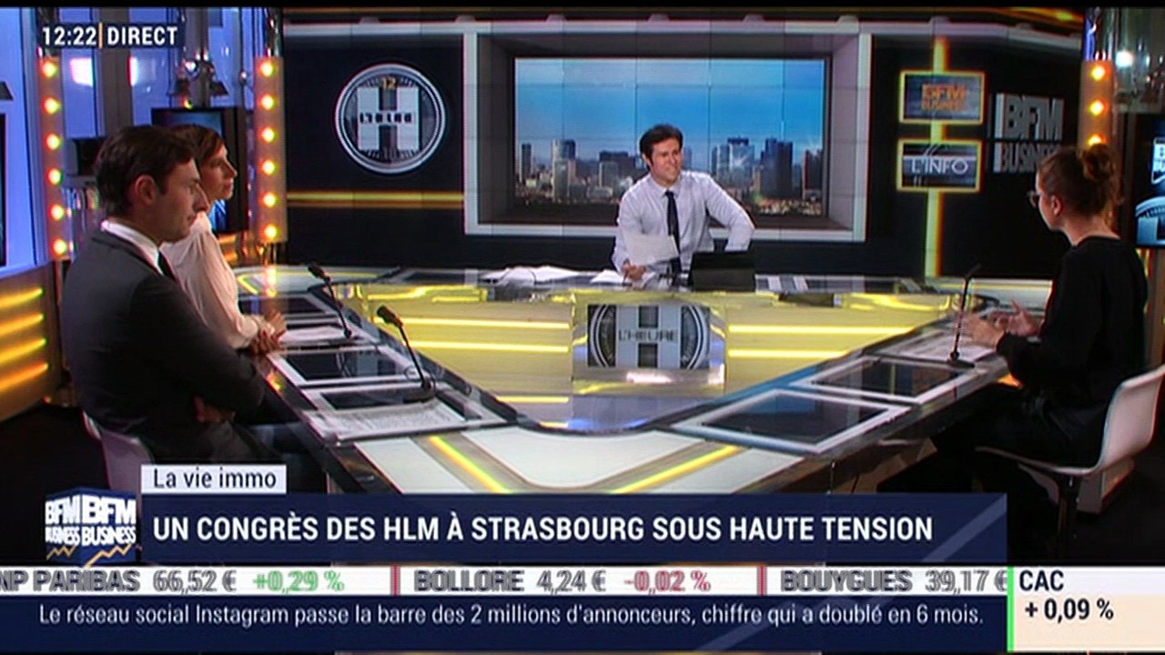 La vie immo: Un congrès des HLM à Strasbourg sous haute tension - 26/09