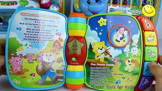 Musical Rhymes Book VTech Learn 40+ Songs Teaching Colors Nursery Rhymes! Toddler Toys
