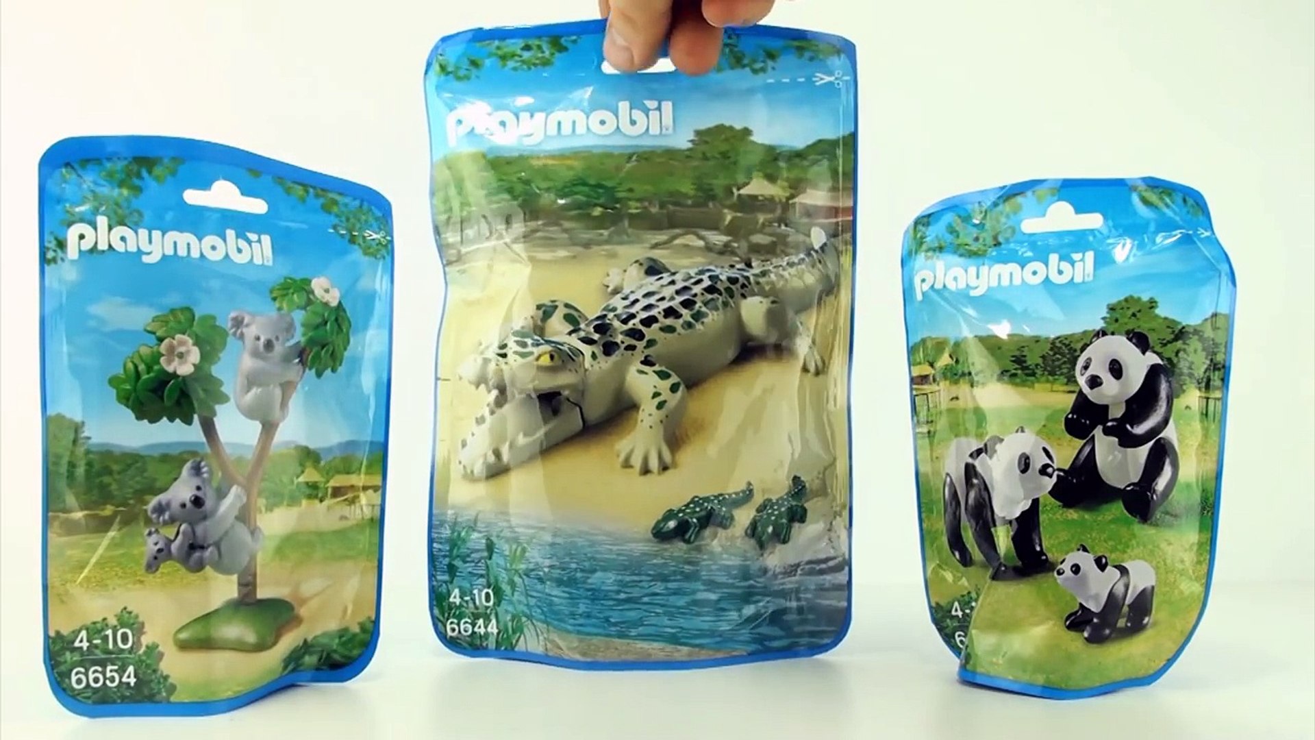playmobil zoo animals