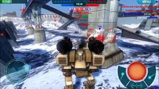 Walking War Robots Fury Gameplay: Triple Zeus (part 1)