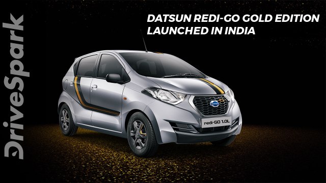 Datsun rediGO Gold 1.0-Litre Launched In India - DriveSpark