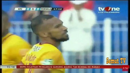 Sriwijaya vs Persela ~ ~ All Goals & Highlight 2 : 0 ~ Liga 1 Indonesia 26/09/2017