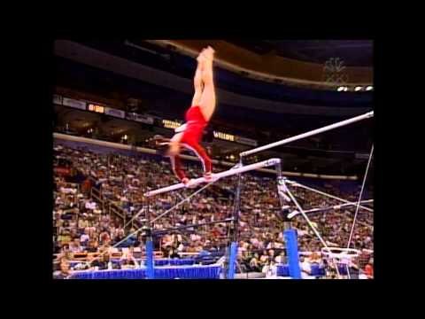 Dominique Moceanu - Uneven Bars - 2000 US Championships - Day 1