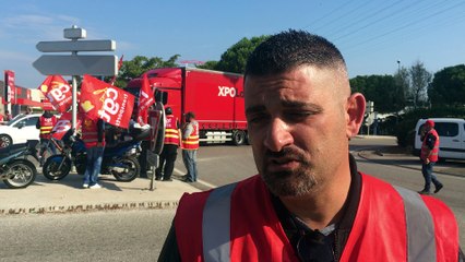 Grève des routiers - Martigues : "On continue au moins jusqu'à jeudi" (FO)