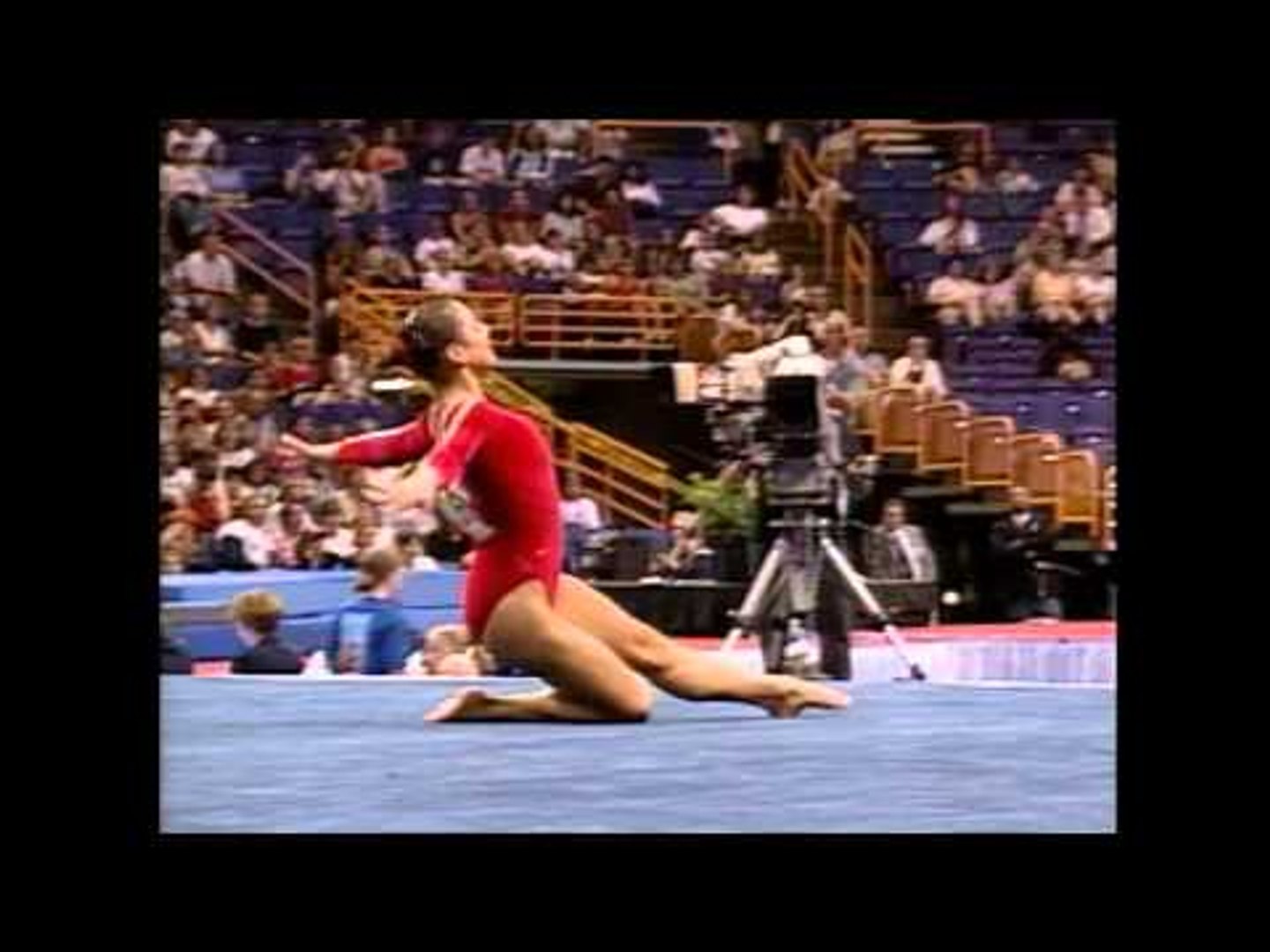 Dominique Moceanu Floor Exercise 2000 Us Championships Day 1
