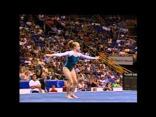 Vaness Atler - Floor Exercise - 2000 US Championships - Day 1