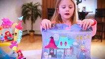 DISNEY PRINCESS Little Kingdom FROZEN 2 Movie QUEEN ELSA ICE CREAM SHOP Toys Playtime Toy Unboxing