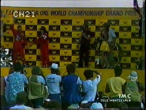 Gran Premio del Sudafrica 1985: Podio