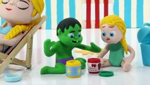Frozen Elsa Best Fidget Spinner Ever Hulk Superhero Babies Play Doh Stop Motion Cartoons