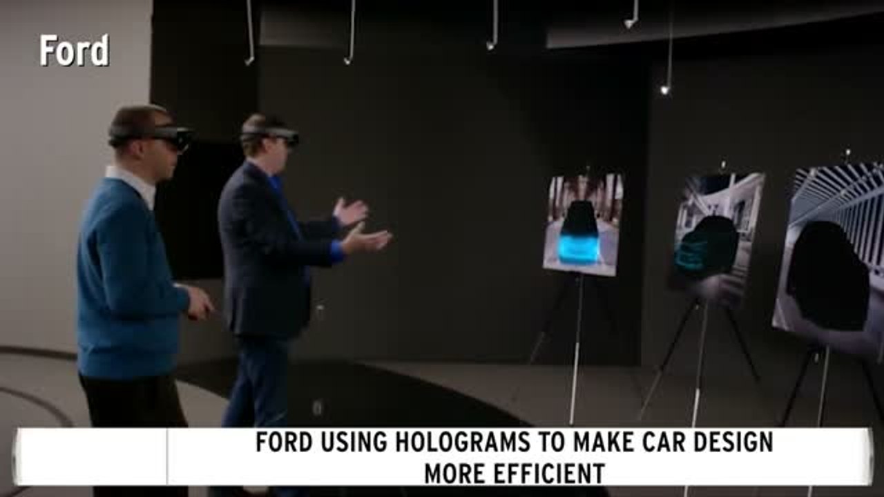 Ford Using Holograms To Speed Up Car Design Pro...