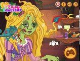 Cure Disney Princess Rapunzel From ZOMBIE CURSE SPELL!Games For Kids!