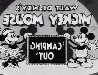 Mickey Mouse 1934 Camping Out
