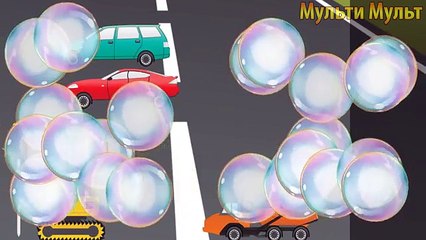 Полицейская машина, скорая помощь, строительная техника - игра для малышей