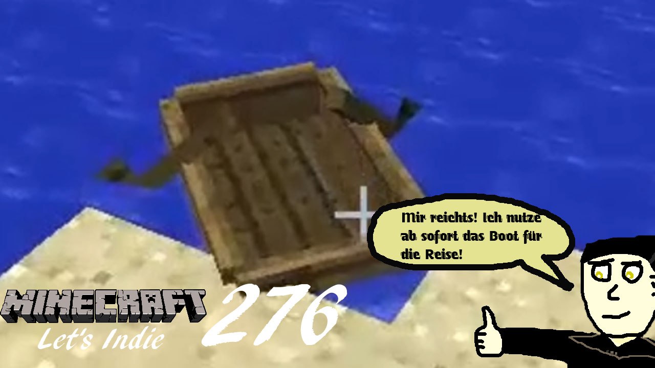 Minecraft Let's Indie 276: Nun mit Boot!