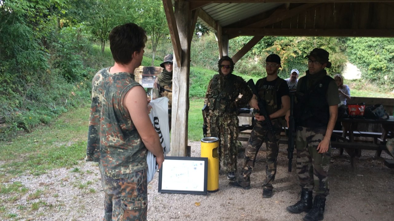 Une partie d'airsoft
