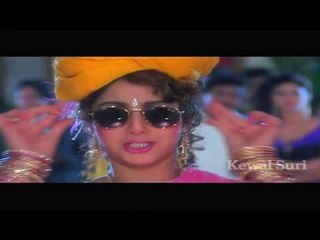 Alka Yagnik | Sridevi | Romantic Song | Hamra Sajan Sang Tha Wada | Bollywood Song |