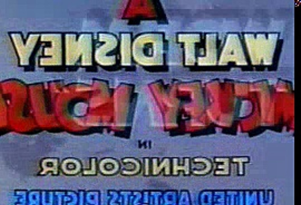Mickey Mouse 1937 The Worm Turns