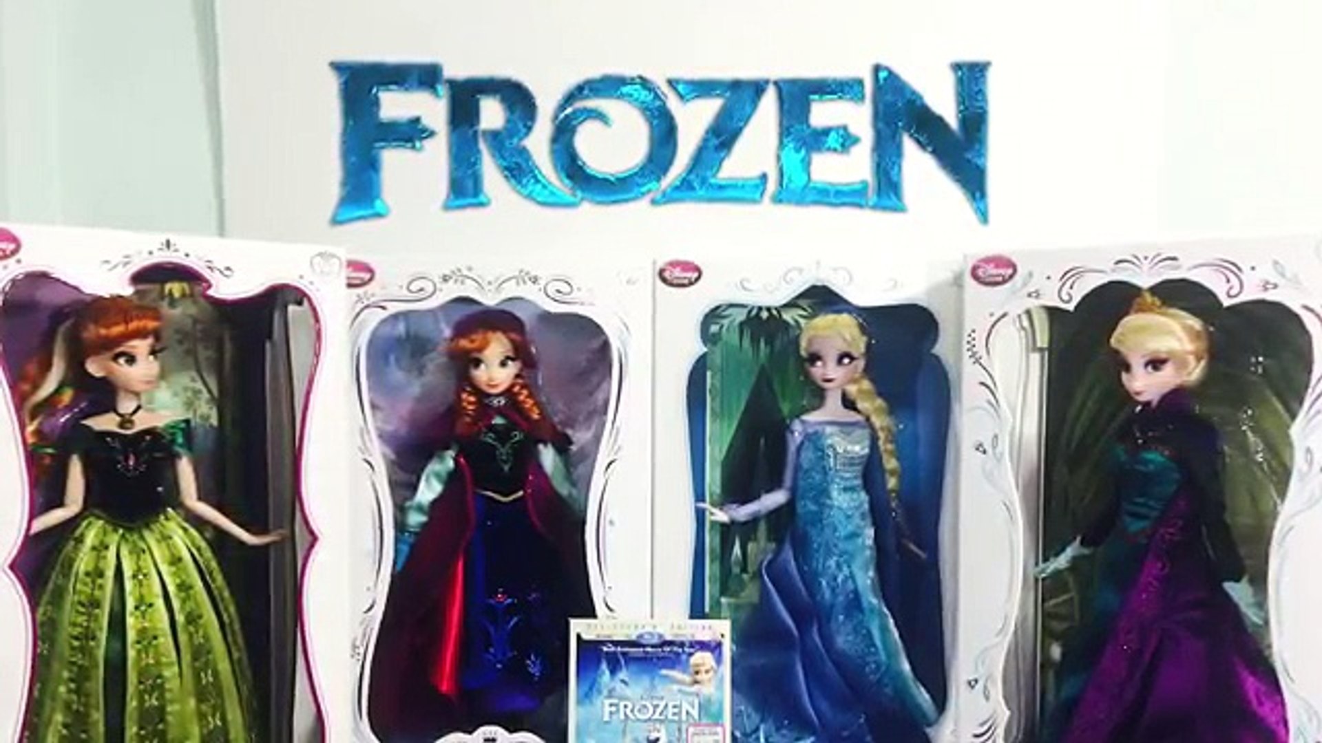 Limited Edition Elsa Doll Review - Frozen - Disney Store [Coronation Elsa]  – Видео Dailymotion