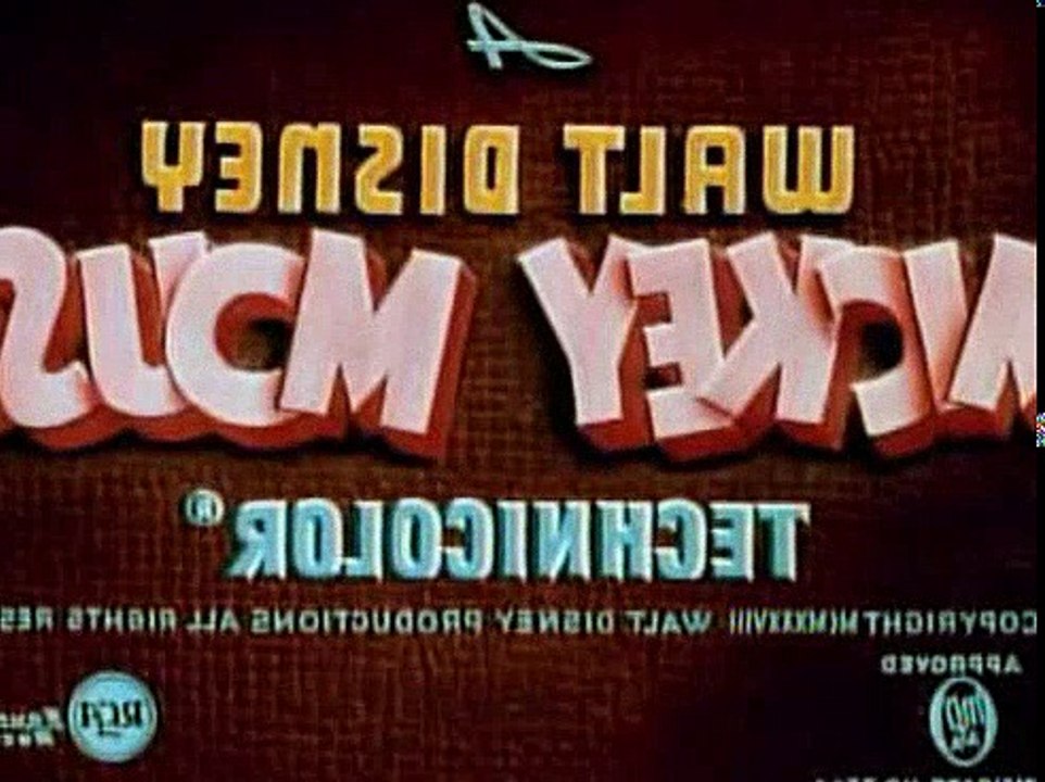 Mickey Mouse 1938 Boat Builders
