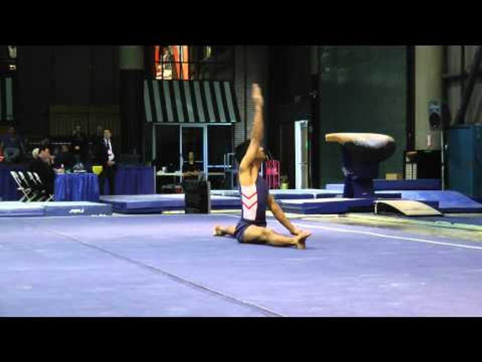 Akash Modi - Floor Exercise - 2012 Winter Cup Prelims