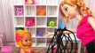 Мультик #Барби ИДУТ В ДЕТСКИЙ САД Холодное сердце Эльза Игрушки Игры для девочек : Barbie doll Ki
