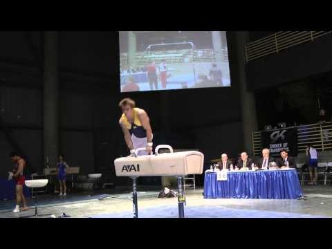 Sam Mikulak - Pommel Horse - 2012 Winter Cup Prelims