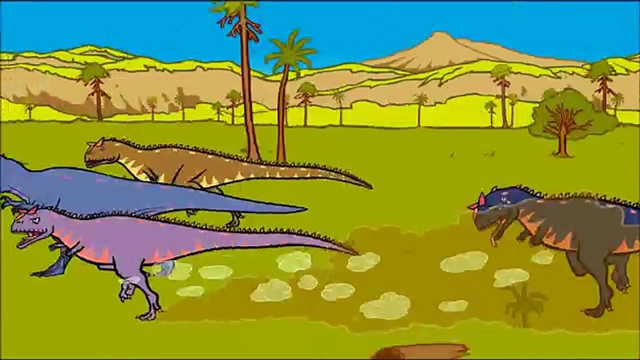 Carnotaurus, a Meat-Eating Bull Dinosaur with English Sub ★Genikids Dinosaur