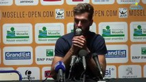 ATP - Metz - En Moselle, Benoît Paire avait remercié Gaël Monfils, son team et sa famille, mais pas Shy'm