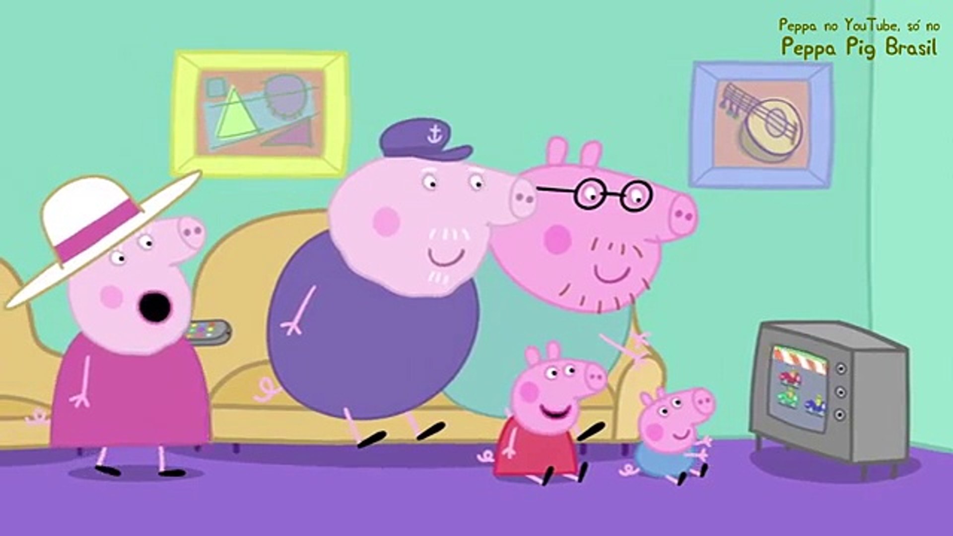 Peppa Pig: O Carro de Corrida do George [S4E32] ⭐️