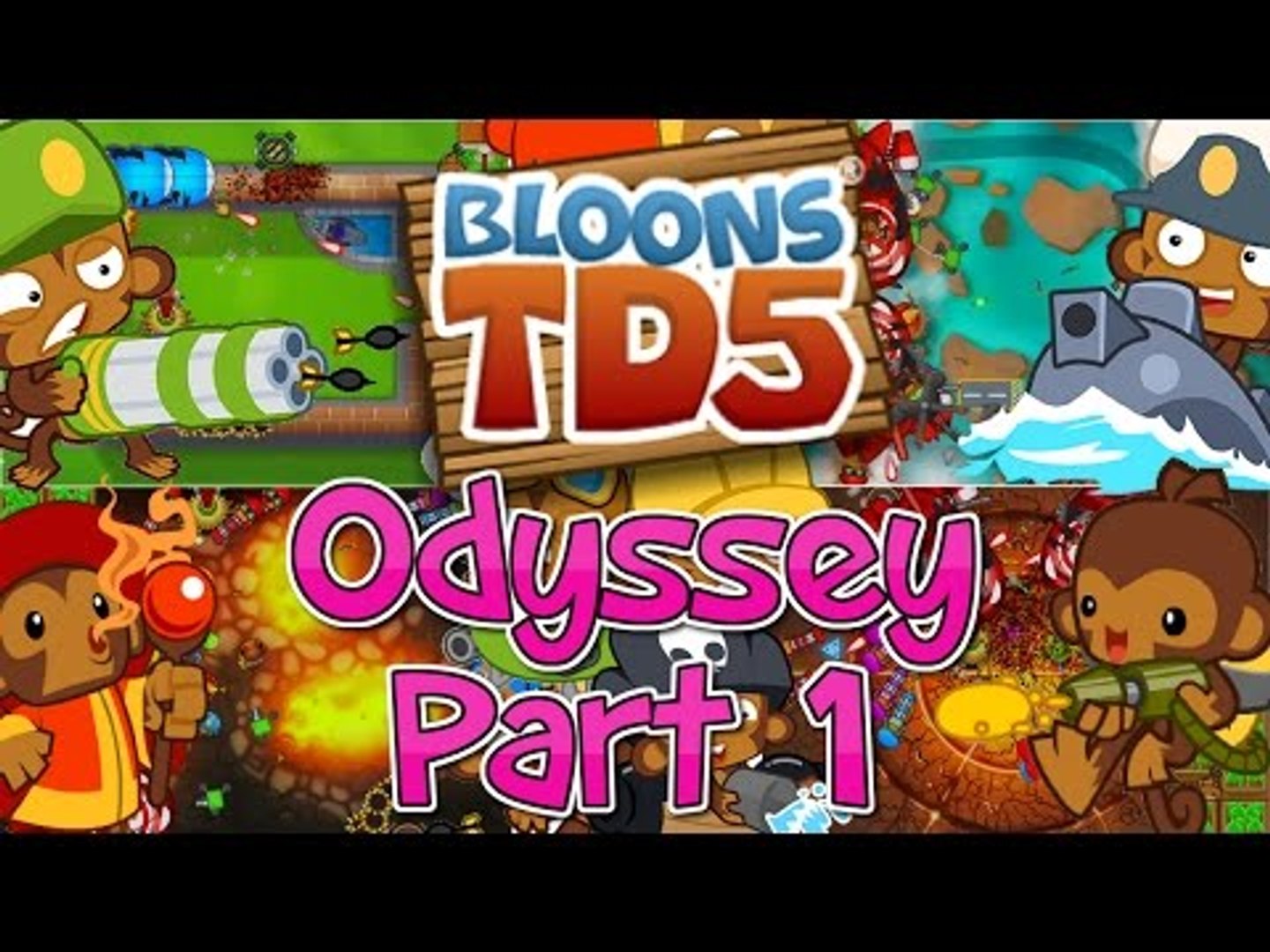 Odyssey Mode! - Best Strategy! - (Bloons Tower Defense 5) - Part 1 - video  Dailymotion
