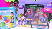 Barbie visits Littlest Pet Shop Treetop Playset   Playmobil Rainbow Koalas Toy Video Cookieswirlc