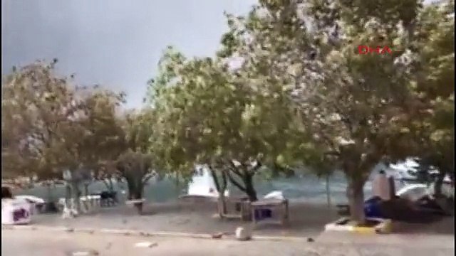 Çanakkale Biga Açıklarında, Denizde Hortum Oluştu