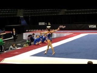 Jordyn Wieber - Floor Exercise - 2012 Kellogg's Pacific Rim Championships Podium Training
