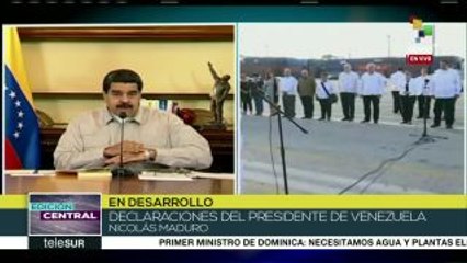 Maduro se solidariza con países azotados por el huracán María