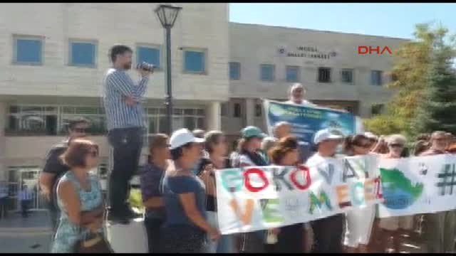 Bodrum Çevreciler Adliye Önünde Buluştu