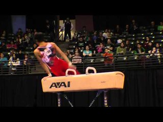 Tatsuki Nakashima - Pommel Horse - 2012 Kellogg's Pacific Rim Championships