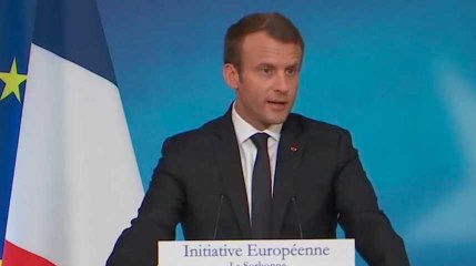 Descargar video: Police européenne, formation des réfugiés... les propositions de Macron sur l'immigration