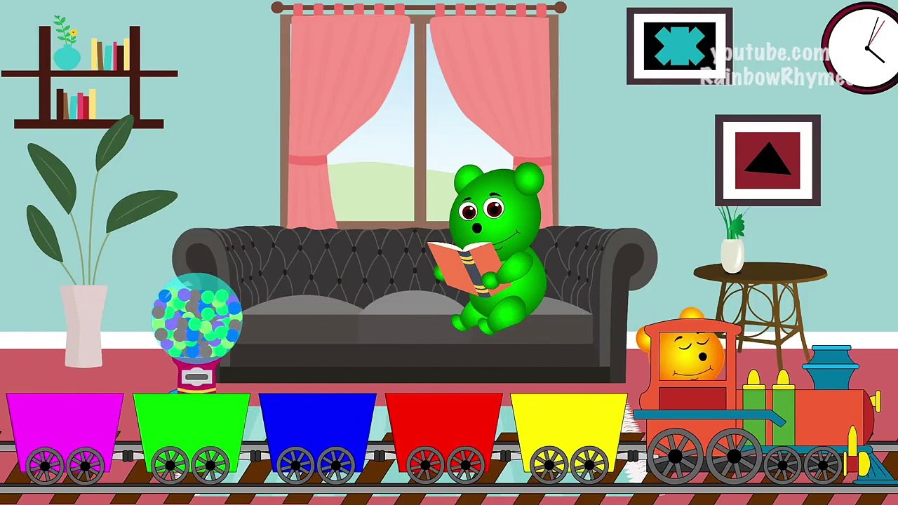 Mega Gummy Bear Electric Shock Scary Weather Funny Cartoon Finger Family Nursery Rhymes